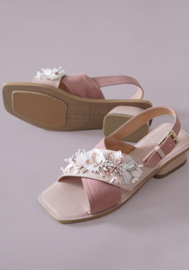 CAVVA DUO SQUARE HEELS NUDE CAVVA DUO SQUARE HEELS NUDE
